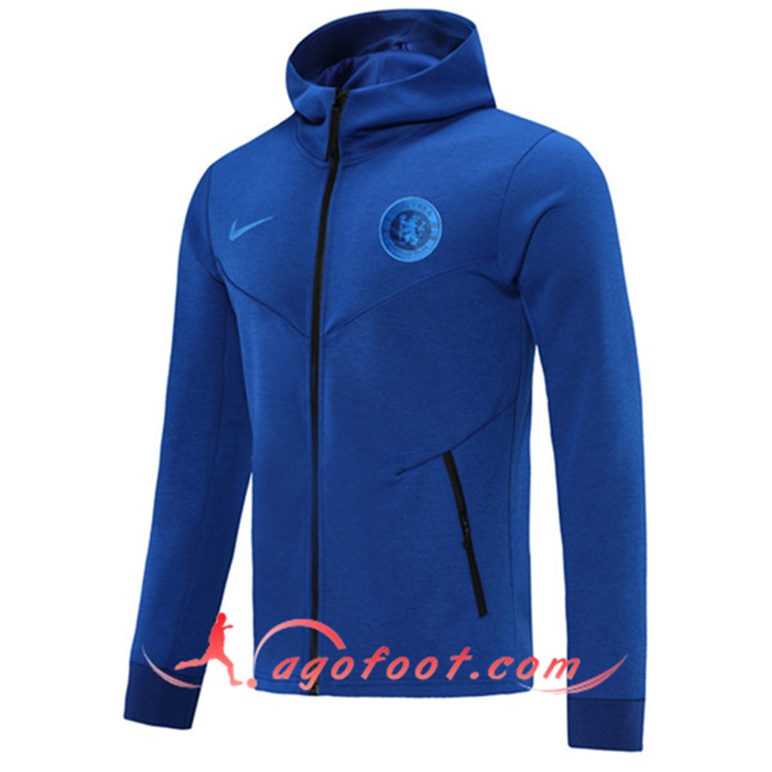 Veste A Capuche FC Chelsea Bleu 2020/2021