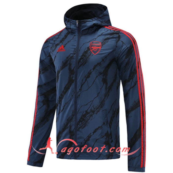 Nouveaux Coupe-Vent Arsenal Bleu Marin 2020/2021