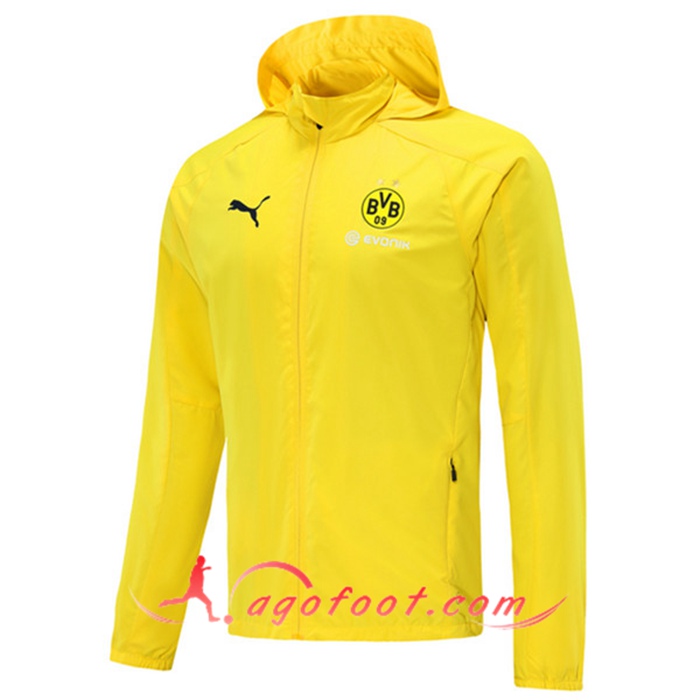 Nouveaux Coupe-Vent Dortmund BVB Jaune 2020/2021