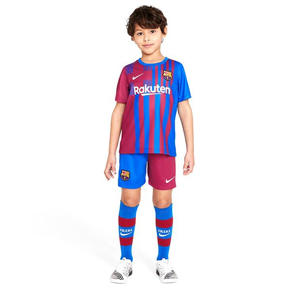Maillot de Foot FC Barcelone Enfant Domicile 2021/2022