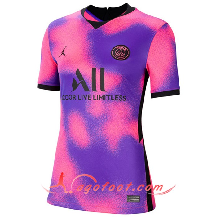 Maillot de Foot PSG Jordan Femme Fourth Stadium 2021