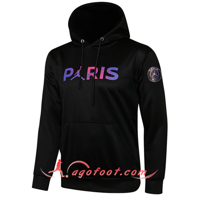 Sweatshirt Training Capuche Jordan PSG Paris Noir 2021/2022
