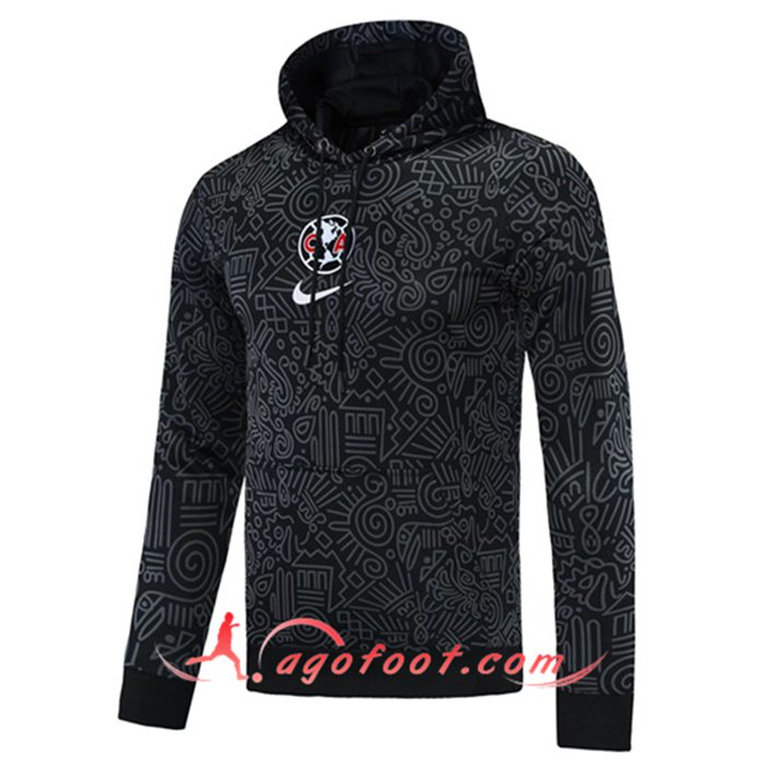 Sweatshirt Training Capuche Club America Noir 2021/2022