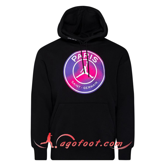 Sweatshirt Training Capuche Jordan PSG Noir 2021/2022