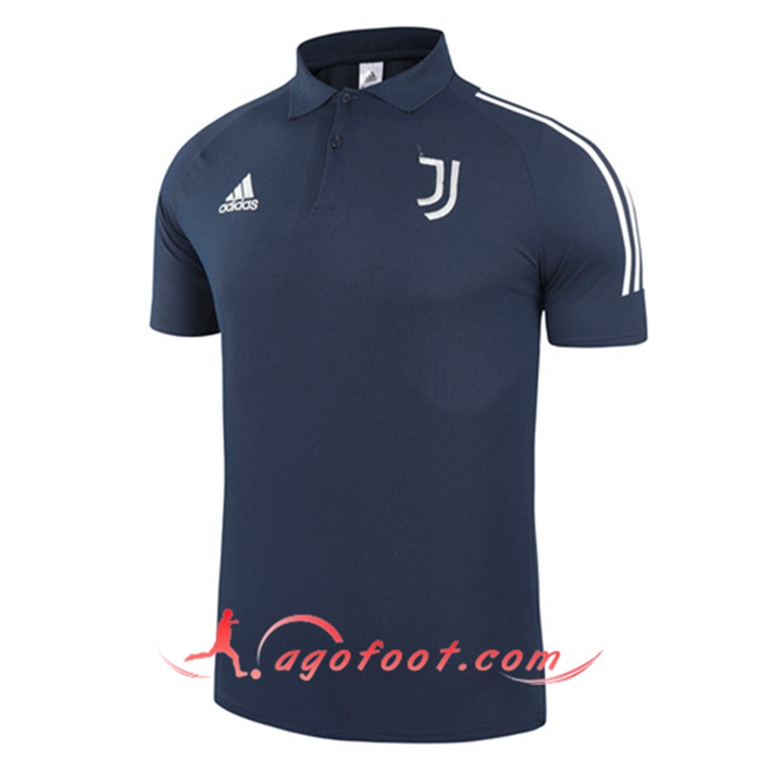 Polo Foot Juventus Bleu Marin 2021/2022