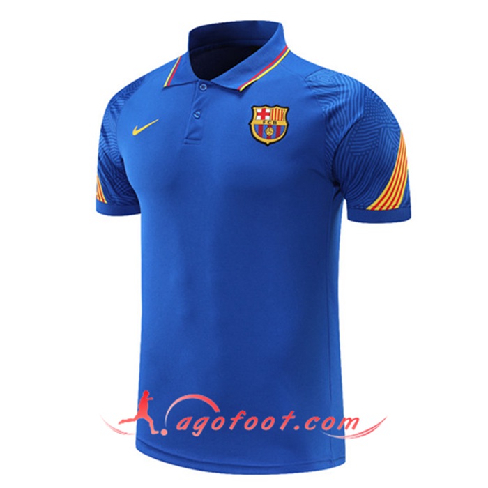 Polo Foot FC Barcelone Bleu 2021/2022