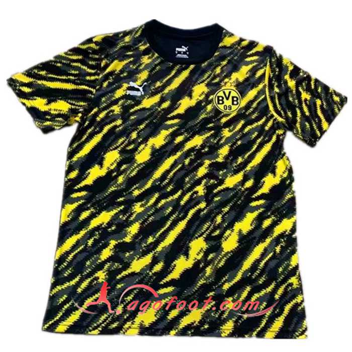 Training T-Shirts Dortmund BVB Noir/Jaune 2021/2022