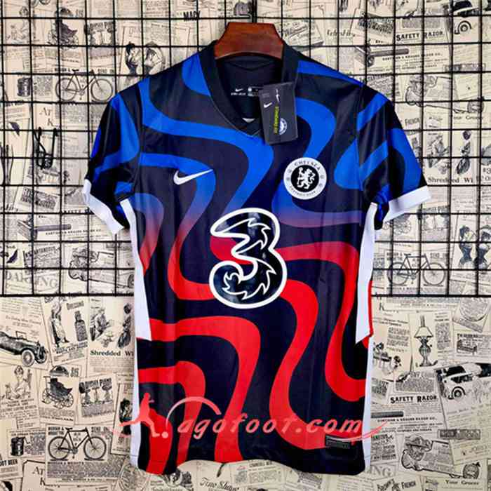 Training T-Shirts FC Chelsea Bleu/Rouge 2021/2022