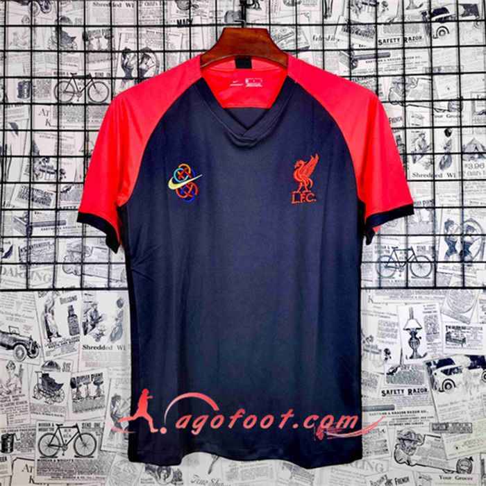 Training T-Shirts FC Liverpool Noir/Rouge 2021/2022