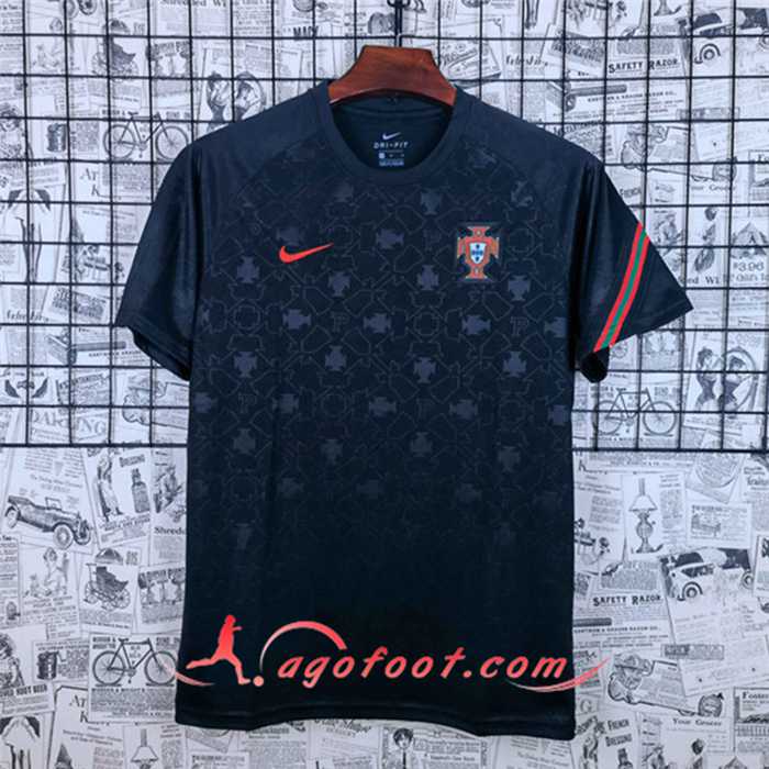 Training T-Shirts Portugal Noir 2021/2022