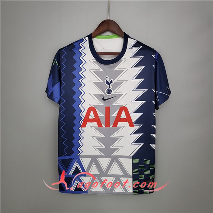 Training T-Shirts Tottenham Hotspur Blanc/Bleu 2021/2022