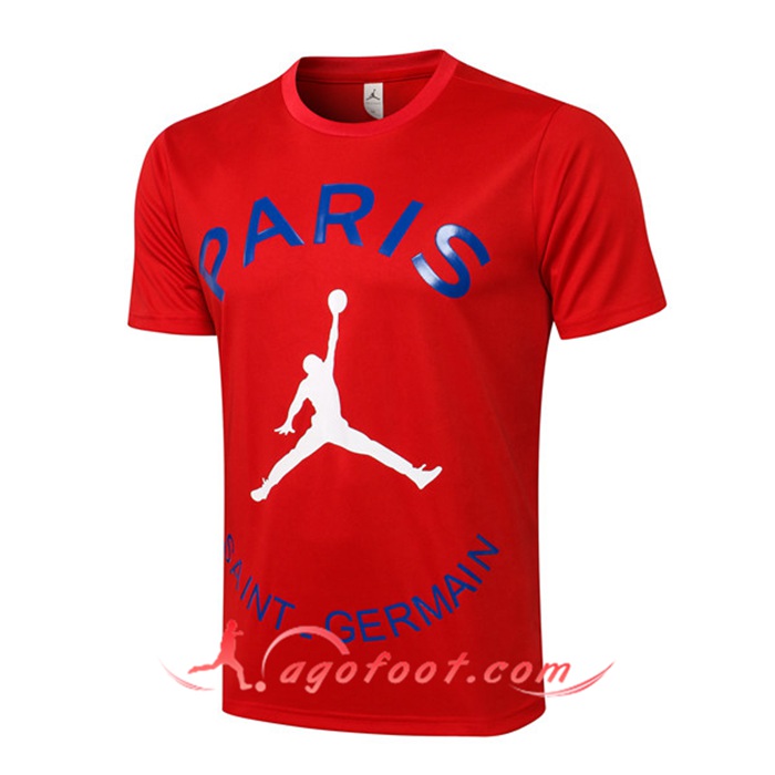 Training T-Shirts PSG Jordan Blanc/Rose 2021/2022