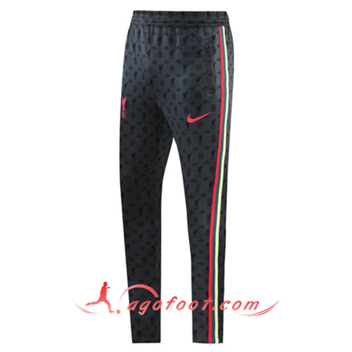 Training Pantalon Foot FC Liverpool Gris Fonce 2021/2022