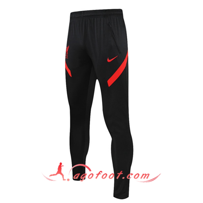 Training Pantalon Foot FC Liverpool Noir/Rouge 2021/2022