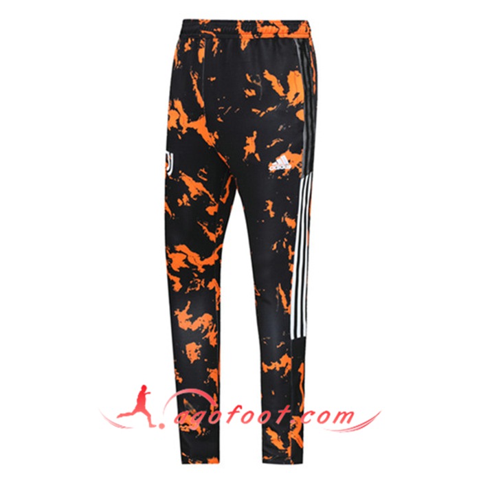 Training Pantalon Foot Juventus Noir/Jaune 2021/2022