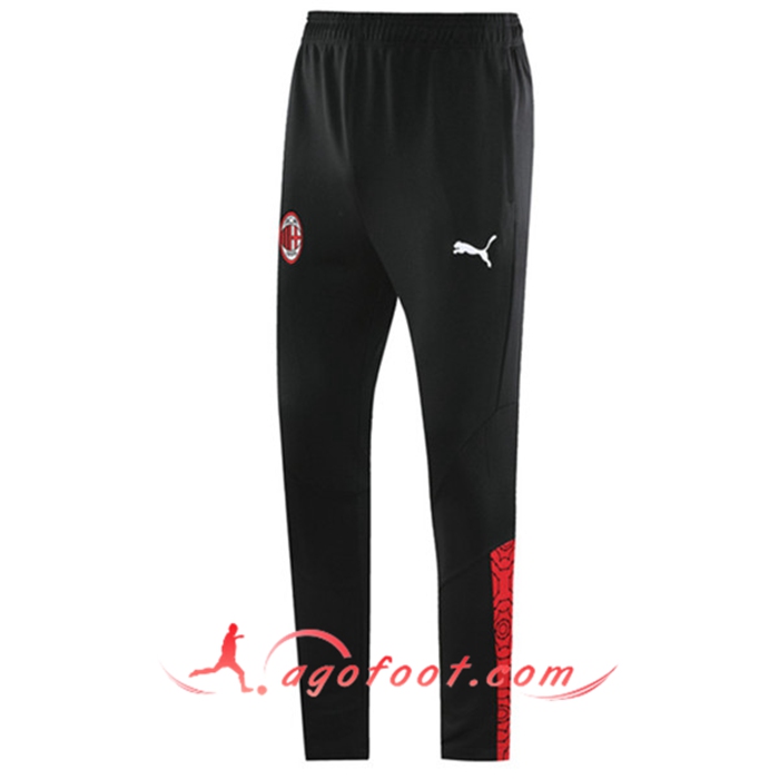 Training Pantalon Foot Milan AC Noir 2021/2022