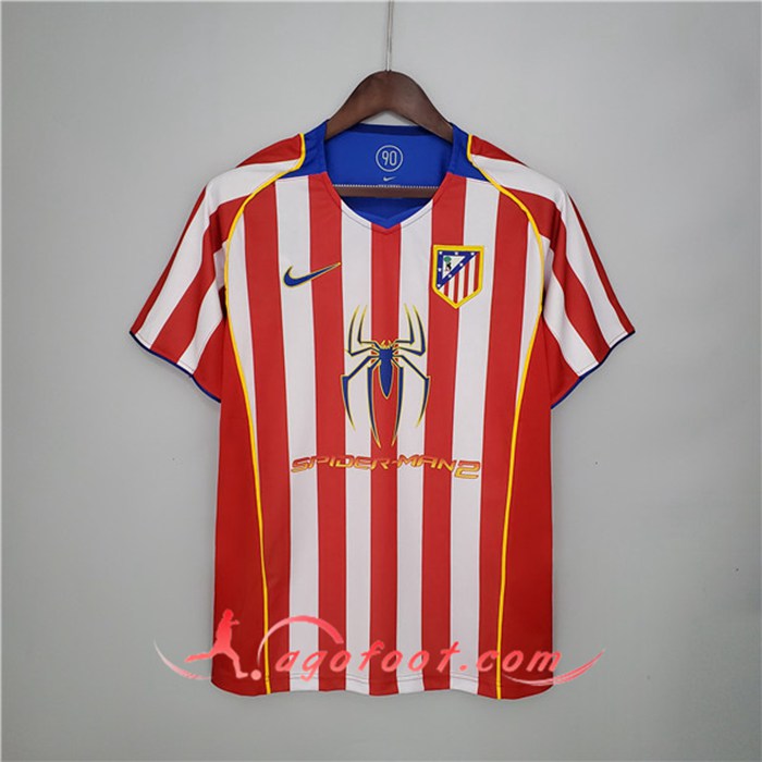 Maillot de Foot Atletico Madrid Retro Domicile 2004/2005