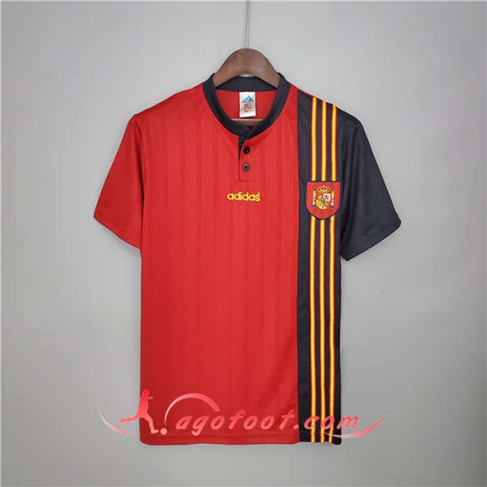 Maillot de Foot Espagne Retro Domicile 1996