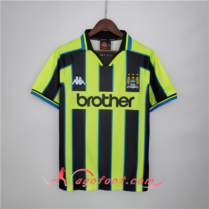 Maillot de Foot Manchester City Retro Exterieur 1998/1999