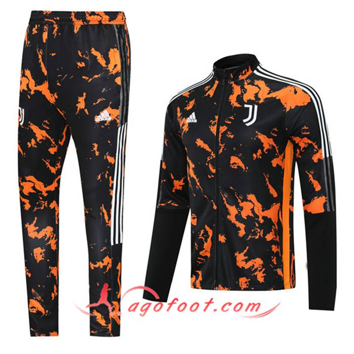 Juventus Naranja Survêtement Juventus Noir Et Orange