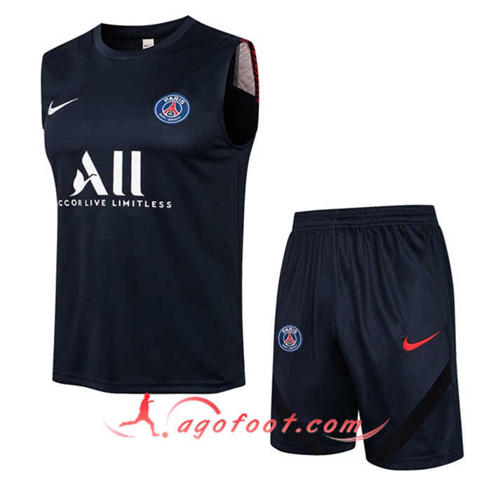 Debardeur Foot PSG Bleu 2021/2022