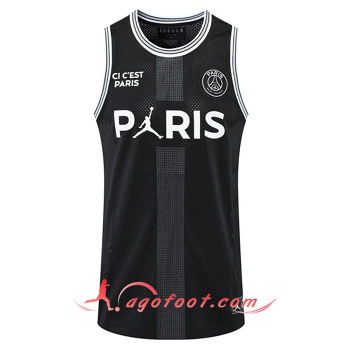 Debardeur Mesh 23 Jordan x PSG - Noir/Blanc 2021/2022