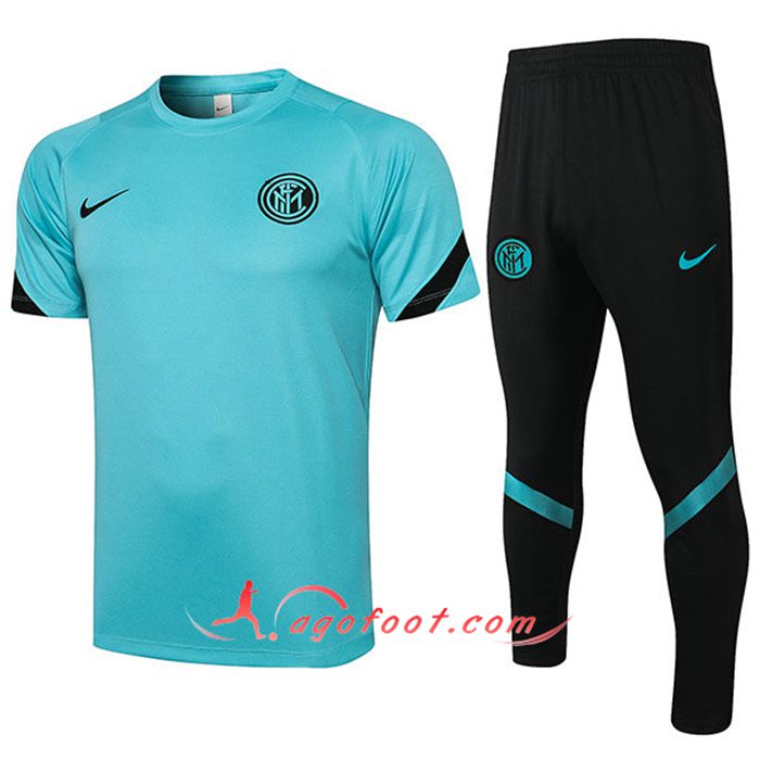 Ensemble Polo Inter Milan + Pantalon Bleu 2021/2022