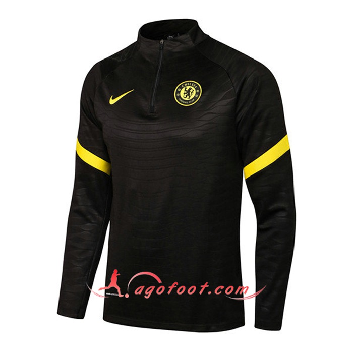 Sweatshirt Training FC Chelsea Noir 2021/2022