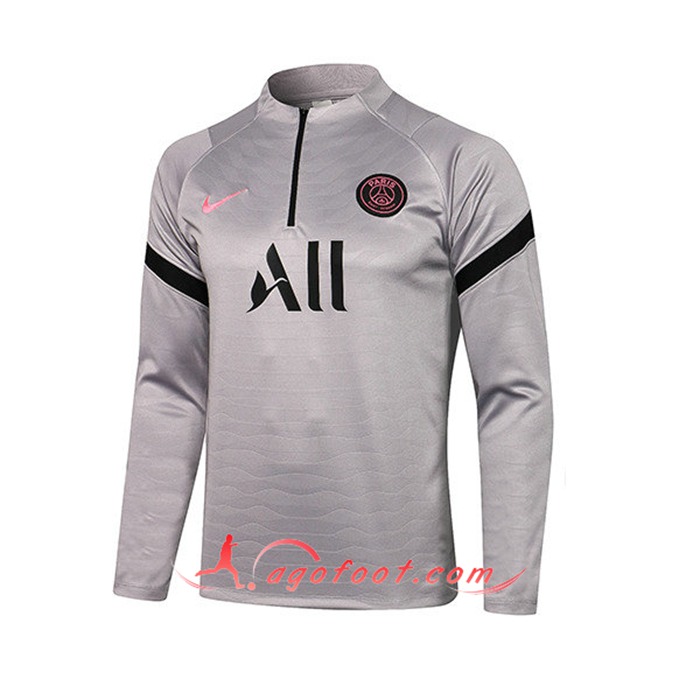 Sweatshirt Training Jordan PSG Gris 2021/2022