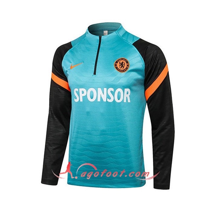Sweatshirt Training FC Chelsea Nior/Bleu 2021/2022