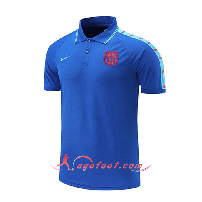 Polo Foot FC Barcelone Bleu 2021/2022