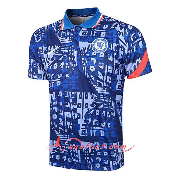 Polo Foot FC Chelsea Bleu 2021/2022