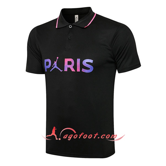Polo Foot Jordan PSG Noir 2021/2022