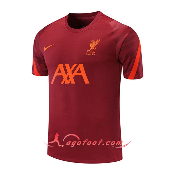 Training T-Shirts FC Liverpool Rouge 2021/2022