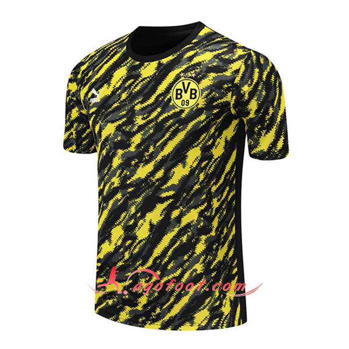 Training T-Shirts Dortmund BVB Noir/Jaune 2021/2022