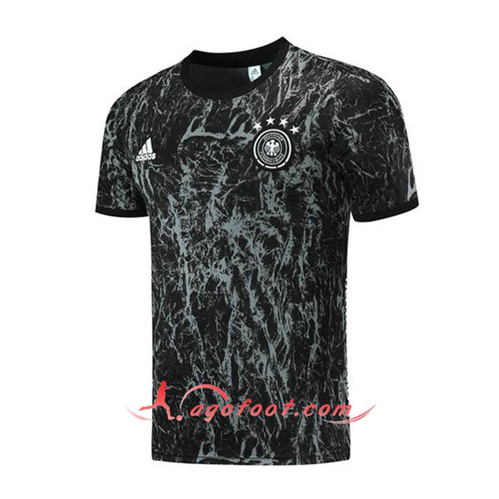 Training T-Shirts Allemagne Blanc/Noir 2021/2022