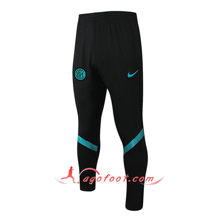 Training Pantalon Foot Inter Milan Noir/Bleu 2021/2022 -01