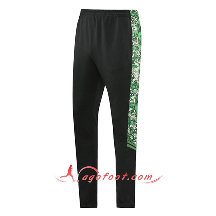 Training Pantalon Foot Manchester City Noir/Vert 2021/2022