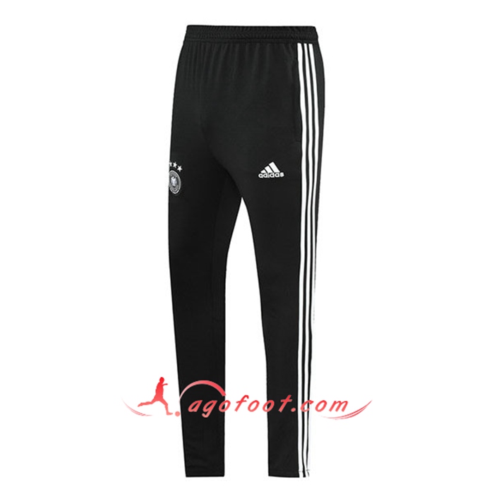 Training Pantalon Foot Allemagne Blanc/Noir 2021/2022