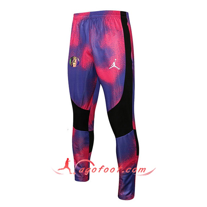 Training Pantalon Foot Jordan PSG Noir/Pourpre 2021/2022
