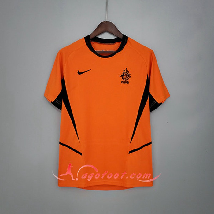 Maillot de Foot Pays-Bas Retro Domicile 2002