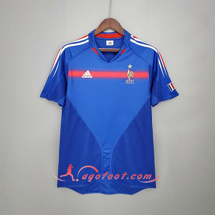 Maillot de Foot France Retro Domicile 2004