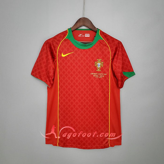 Maillot de Foot Portugal Retro Domicile 2004