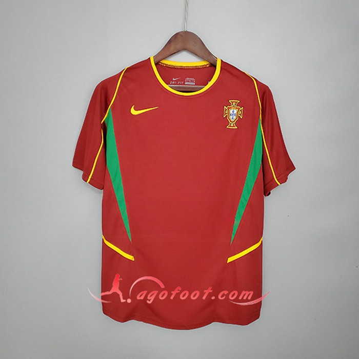 Maillot de Foot Portugal Retro Domicile 2002