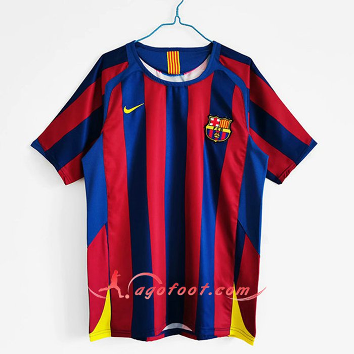 Maillot de Foot FC Barcelone Retro Domicile 2008/2009