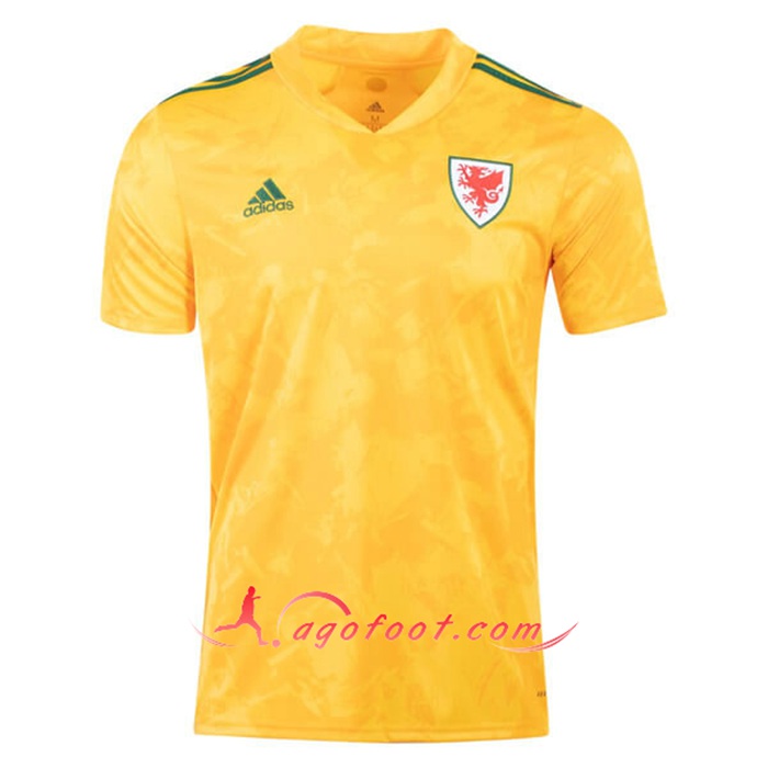 Nouveaux Maillot Equipe Foot Pays de Galles Exterieur 2021/2022