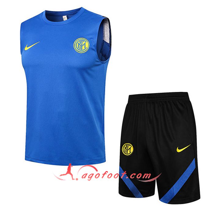Debardeur Foot Inter Milan Bleu 2021/2022