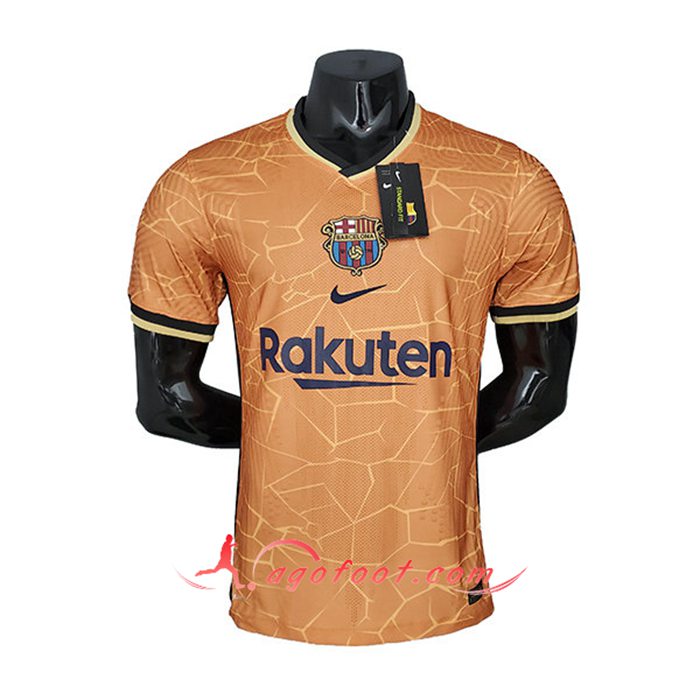 Maillot de Foot FC Barcelone Exterieur Concept Edition Jaune 2021/2022