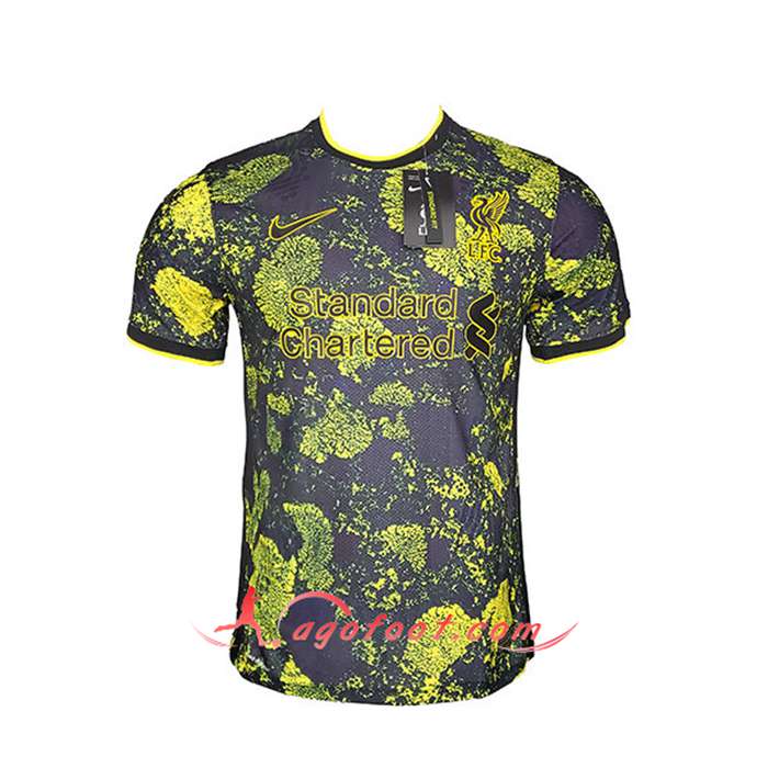 Maillot de Foot FC Liverpool Concept Edition Jaune/Noir 2021/2022