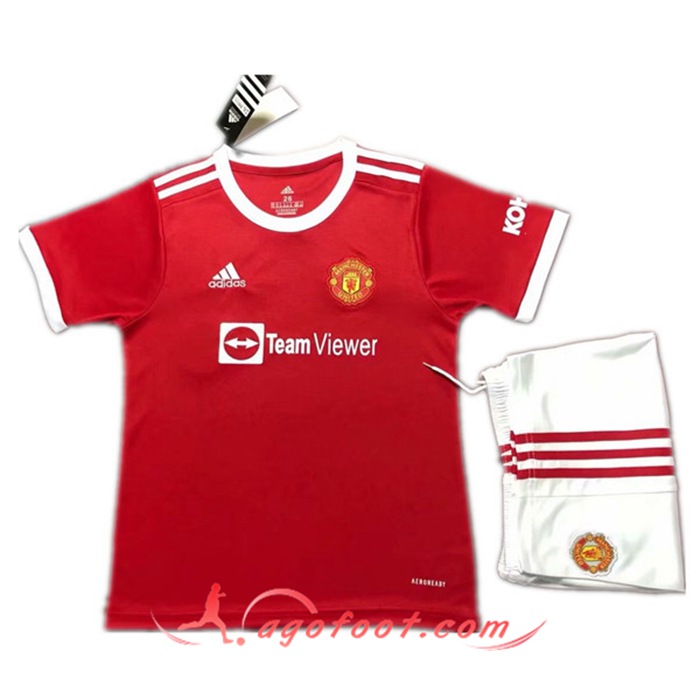 Maillot de Foot Manchester United Enfant Domicile 2021/2022